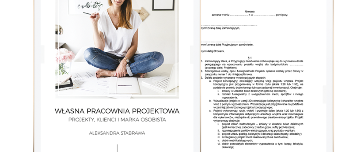 E-book: Własna Pracownia Projektowa + Umowa + Konsultacja